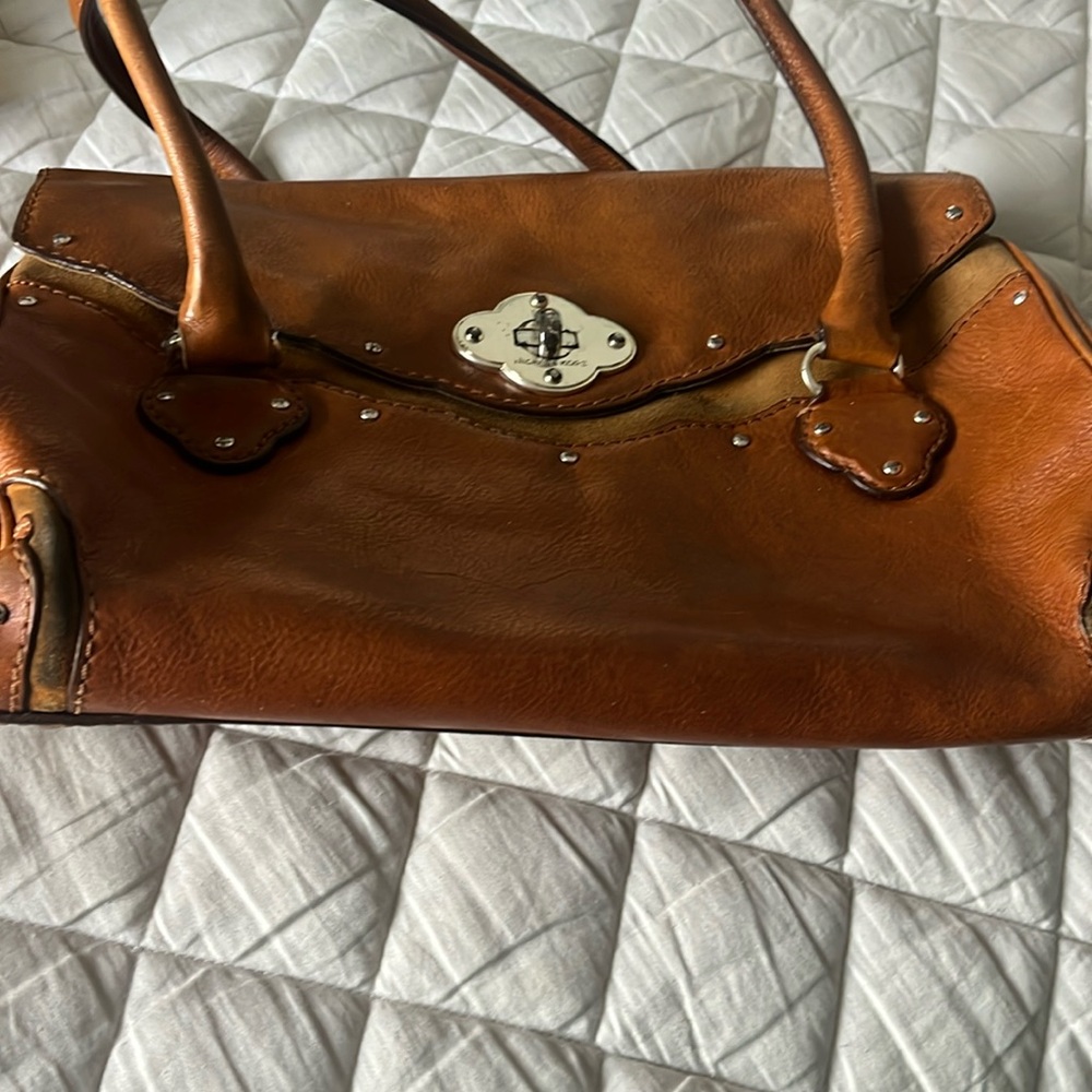 Michael Kors vintage 100% leather bag Z